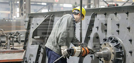 振動篩安裝生產(chǎn)