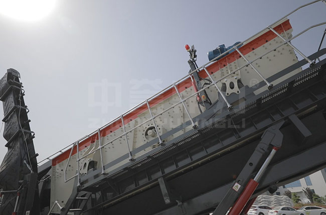 履帶式篩分站工作原理 履帶式篩分站工作原理