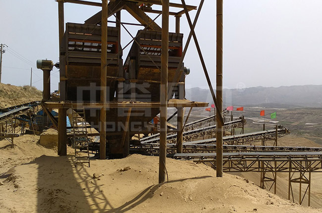 時產(chǎn)500噸砂石生產(chǎn)線實(shí)拍 時產(chǎn)500噸砂石生產(chǎn)線實(shí)拍