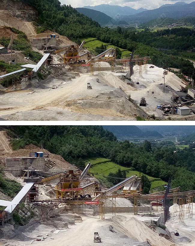 云南省騰沖市金嶺石礦業(yè)時產(chǎn)600噸沙石骨料生產(chǎn)線 云南省騰沖市金嶺石礦業(yè)時產(chǎn)600噸沙石骨料生產(chǎn)線