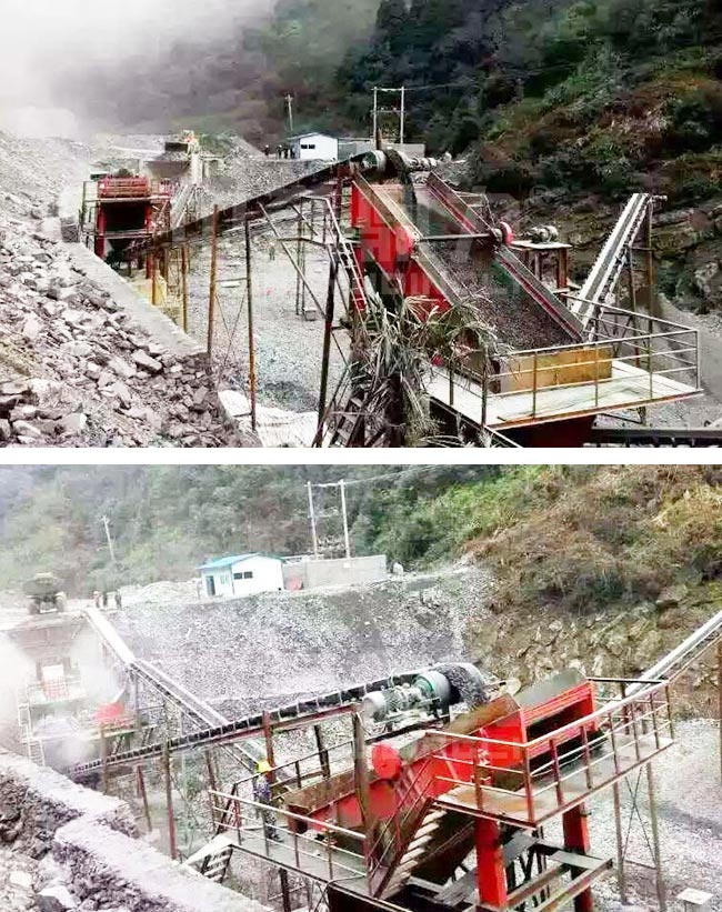 湖南省常德時(shí)產(chǎn)400噸玄武巖破碎生產(chǎn)線 湖南省常德時(shí)產(chǎn)400噸玄武巖破碎生產(chǎn)線