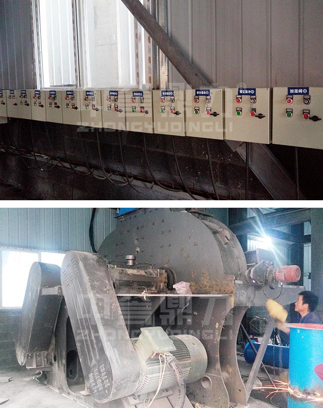 湖南吉市時產(chǎn)150噸石英石制砂樓案例 湖南吉市時產(chǎn)150噸石英石制砂樓案例