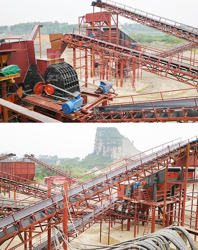 廣西柳州時(shí)產(chǎn)800噸花崗巖破碎生產(chǎn)線 廣西柳州時(shí)產(chǎn)800噸花崗巖破碎生產(chǎn)線