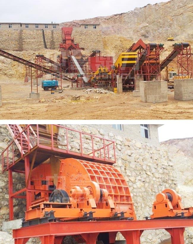 貴州石子破碎生產(chǎn)線 貴州石子破碎生產(chǎn)線