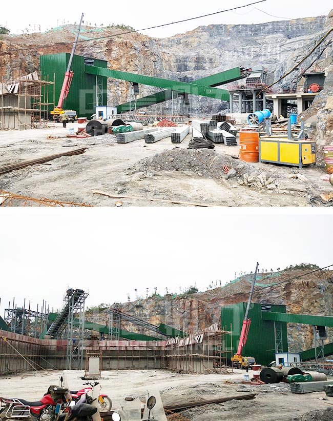 湖南日產(chǎn)一萬噸砂石生產(chǎn)線案例 湖南日產(chǎn)一萬噸砂石生產(chǎn)線案例