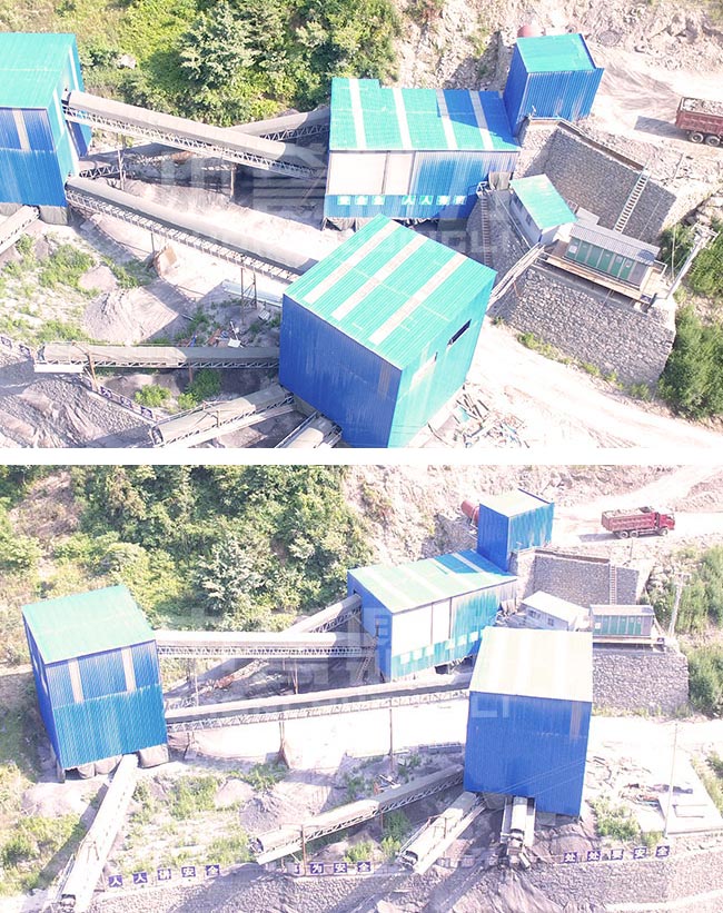 陜西省安康市時產(chǎn)600-800噸破碎石子生產(chǎn)線案例 陜西省安康市時產(chǎn)600-800噸破碎石子生產(chǎn)線案例