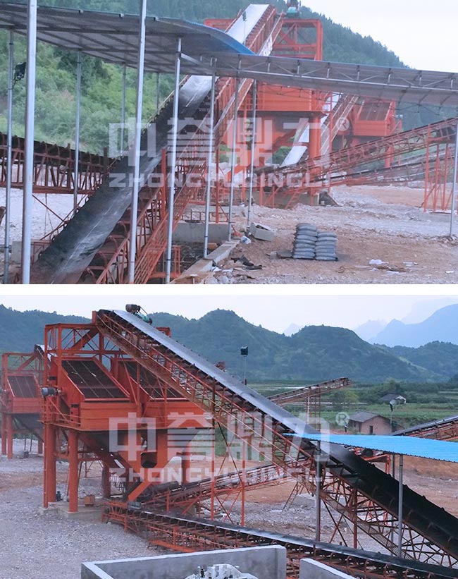 江西宜春市時(shí)產(chǎn)600-800噸砂石料破碎篩分生產(chǎn)線 江西宜春市時(shí)產(chǎn)600-800噸砂石料破碎篩分生產(chǎn)線