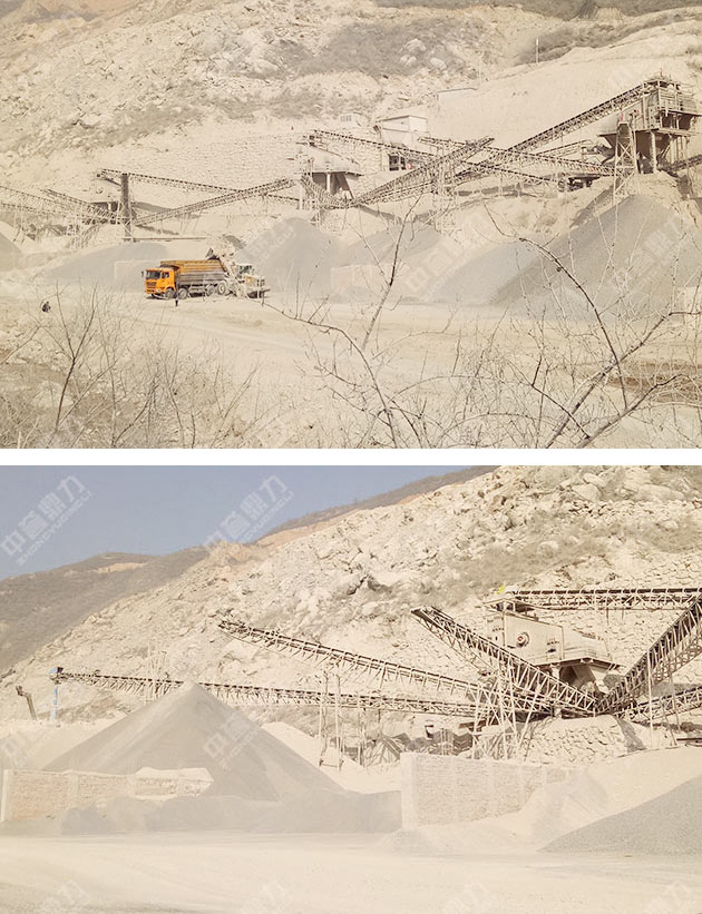 甘肅平?jīng)鋈A亭縣時產(chǎn)800噸砂石骨料生產(chǎn)線 005.jpg