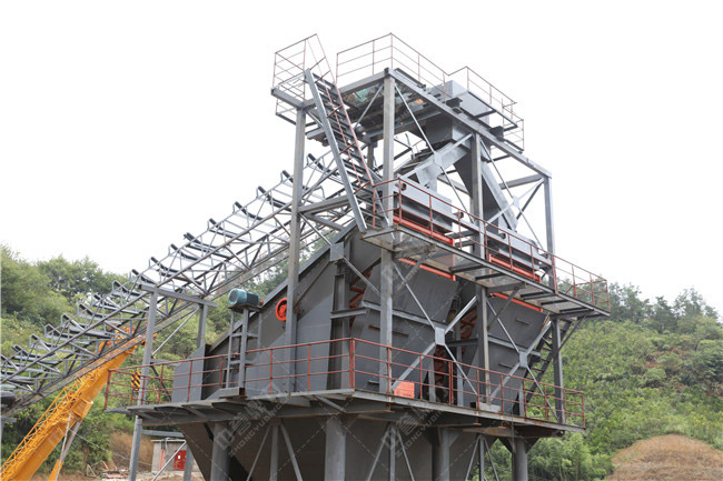 采石場時產五百噸的生產線設備