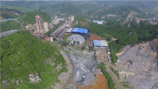 石子廠石料生產(chǎn)線圖