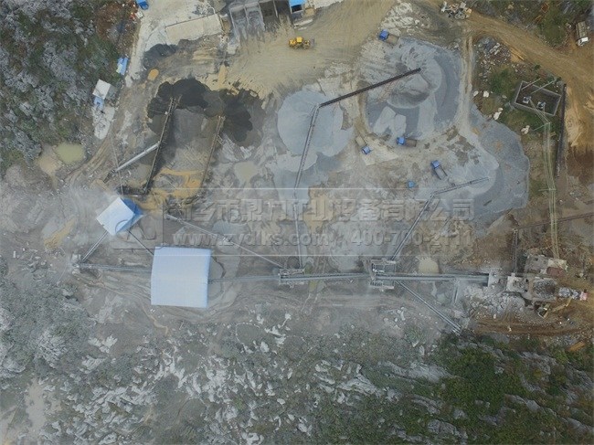 一天兩千噸石子生產(chǎn)線