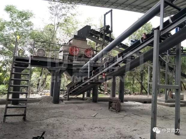 湖南省常德古城碎石場制砂生產(chǎn)線