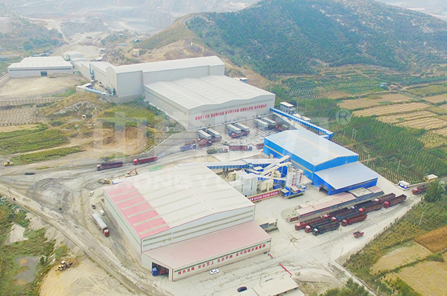 石灰石制砂生產(chǎn)線