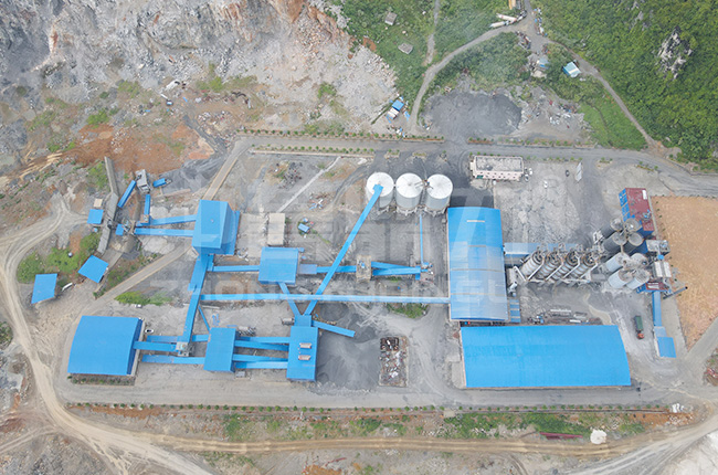 珍珠巖制砂生產(chǎn)線