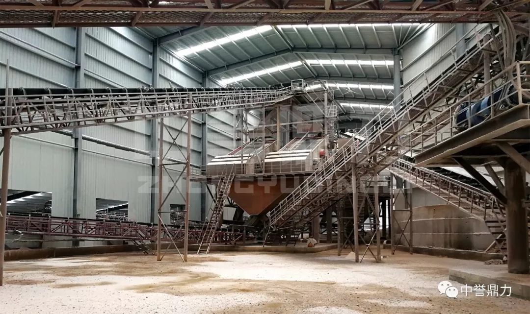 桂林市砂石骨料環(huán)保生產(chǎn)線-時(shí)產(chǎn)600-800噸生產(chǎn)線