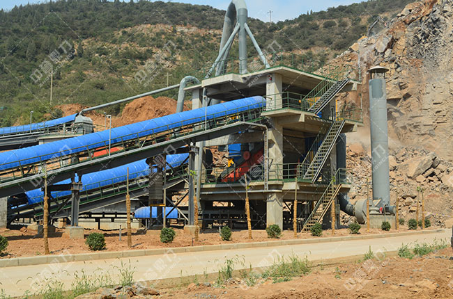 石頭制砂生產(chǎn)線